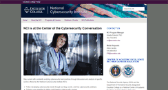 Desktop Screenshot of nationalcybersecurityinstitute.org